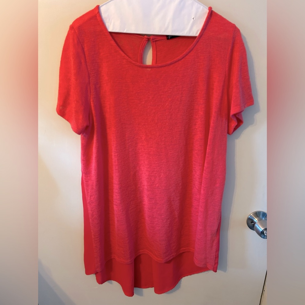 Gibson coral knit top